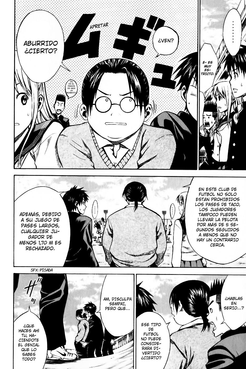 Area no Kishi Capitulo 20: FC Secundaria Enoshima página 14