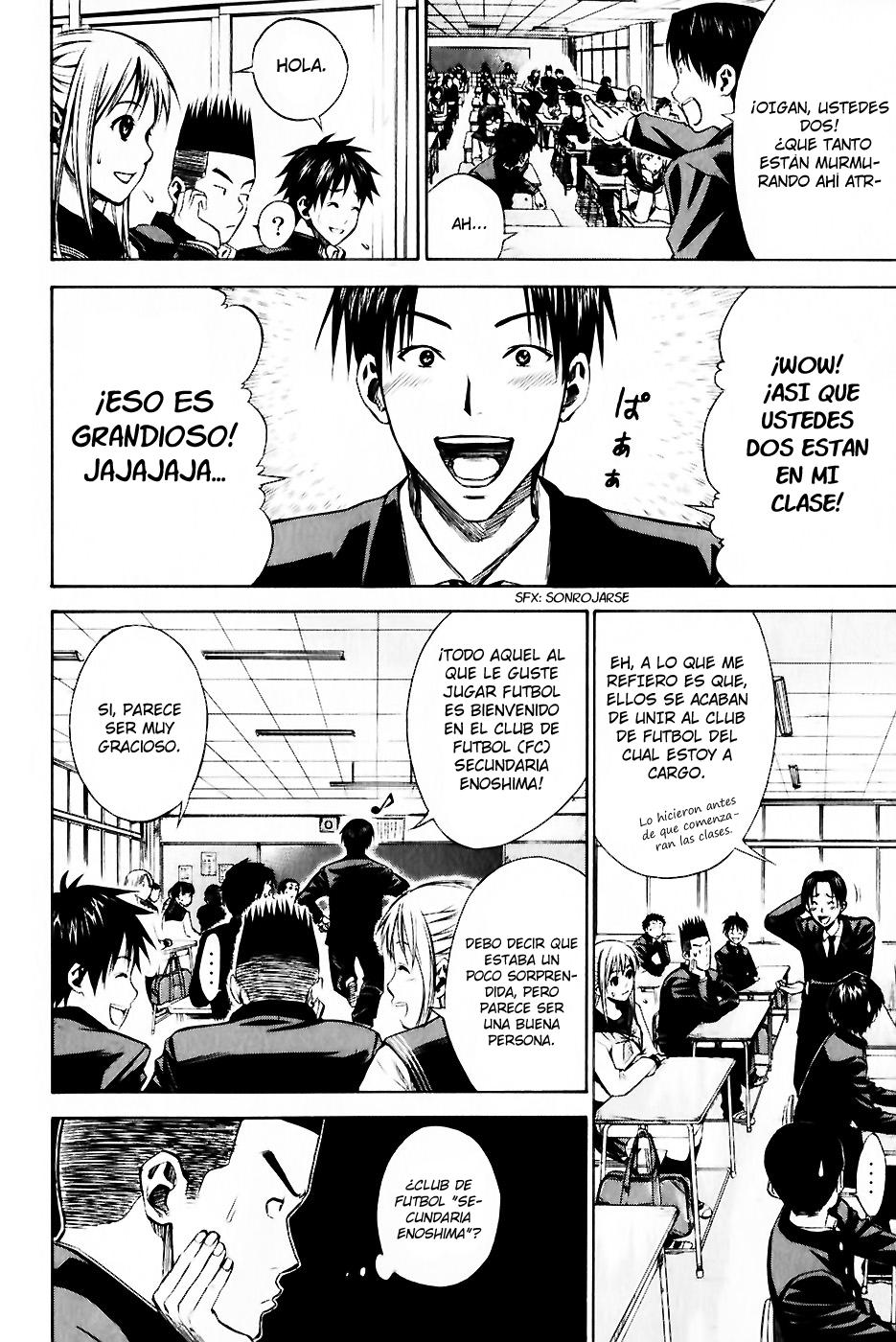Area no Kishi Capitulo 20: FC Secundaria Enoshima página 6