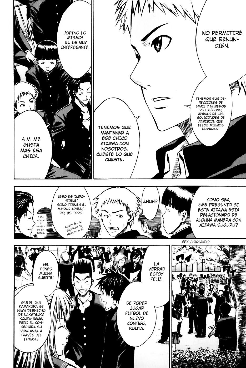 Area no Kishi Capitulo 20: FC Secundaria Enoshima página 8