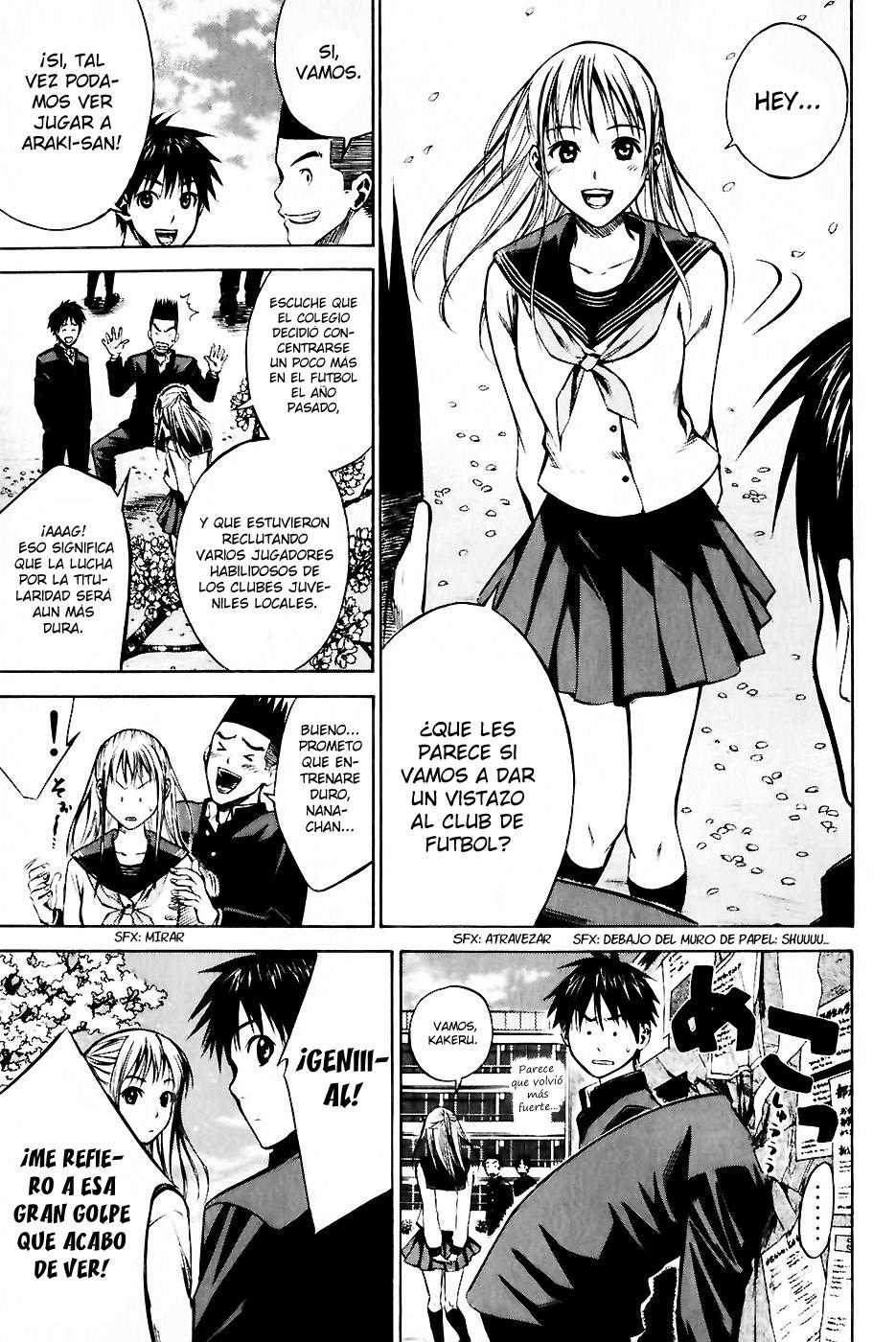 Area no Kishi Capitulo 20: FC Secundaria Enoshima página 9