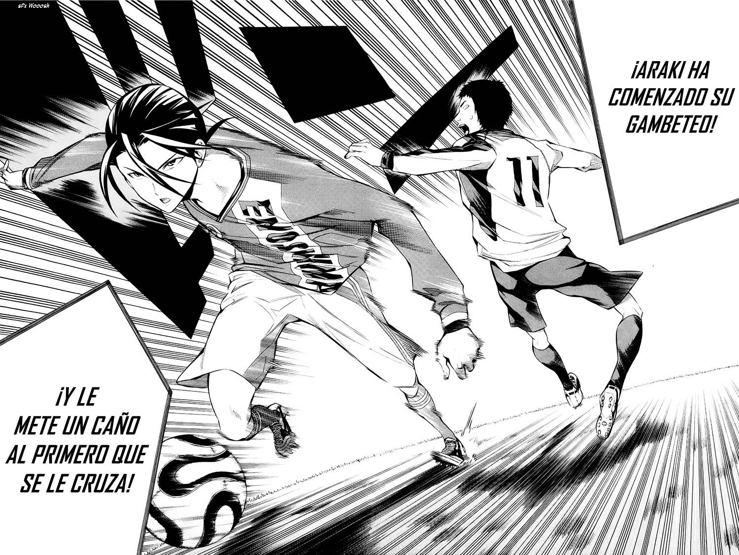 Area no Kishi Capitulo 200: Vs Yokkaichi Jitsugyou página 19
