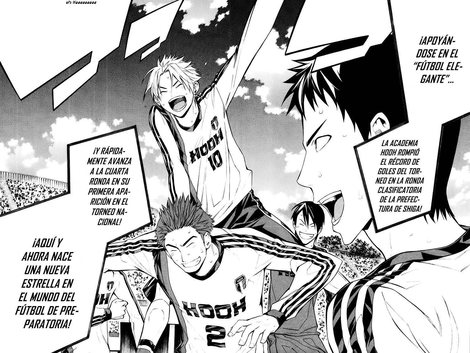 Area no Kishi Capitulo 200: Vs Yokkaichi Jitsugyou página 3