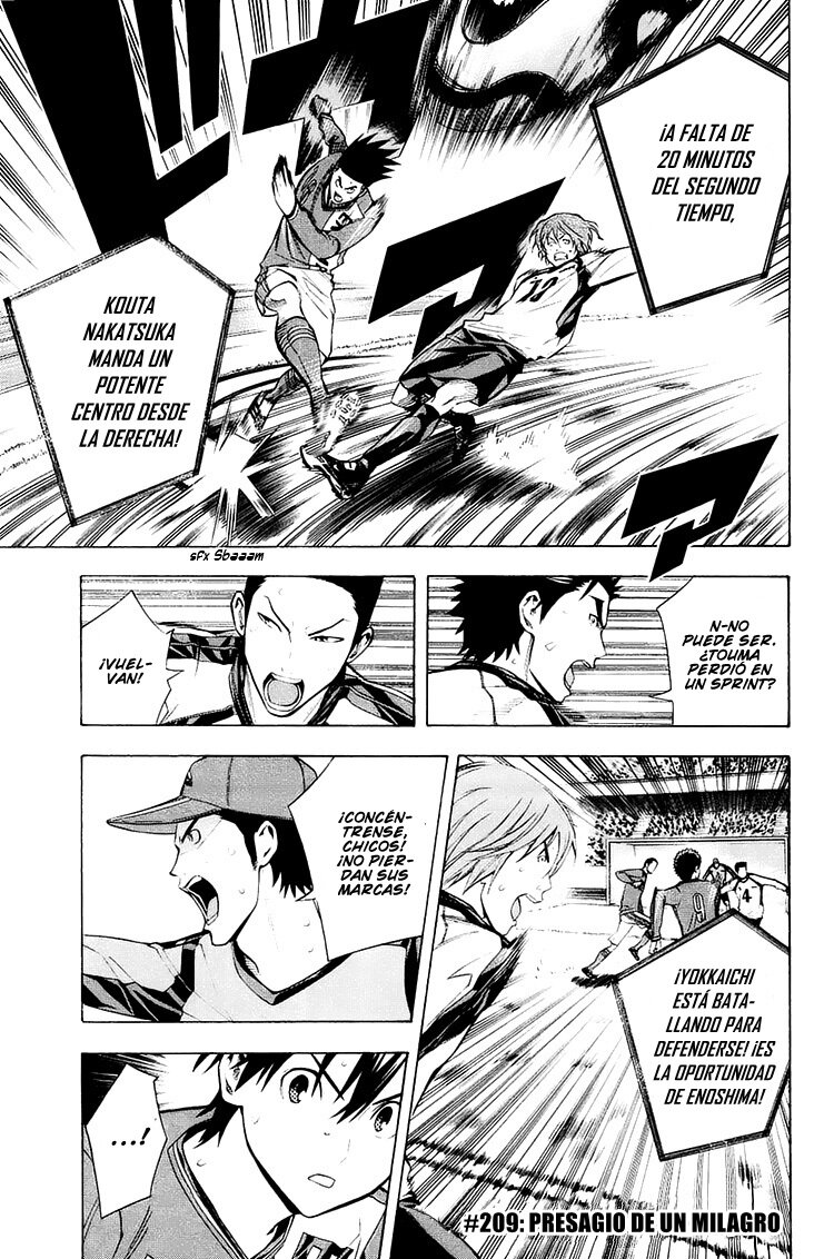 Area no Kishi Capitulo 209: Presagio de un milagro página 2