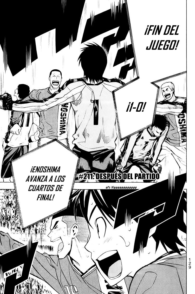 Area no Kishi Capitulo 211: Después del partido página 2