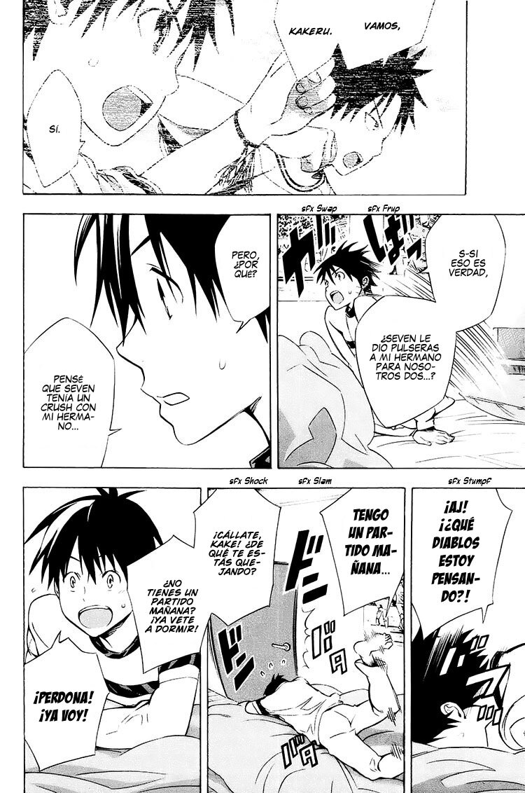 Area no Kishi Capitulo 213: ¡Cuartos de final, saque inicial! página 11