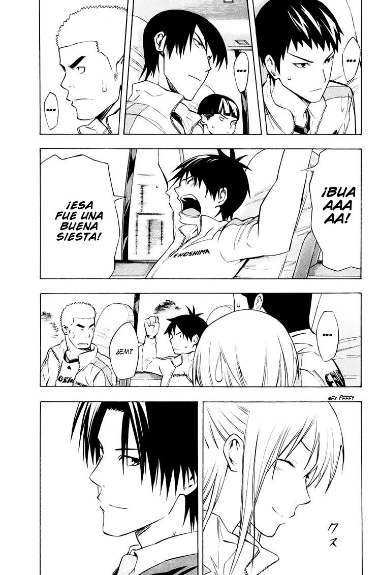 Area no Kishi Capitulo 213: ¡Cuartos de final, saque inicial! página 16