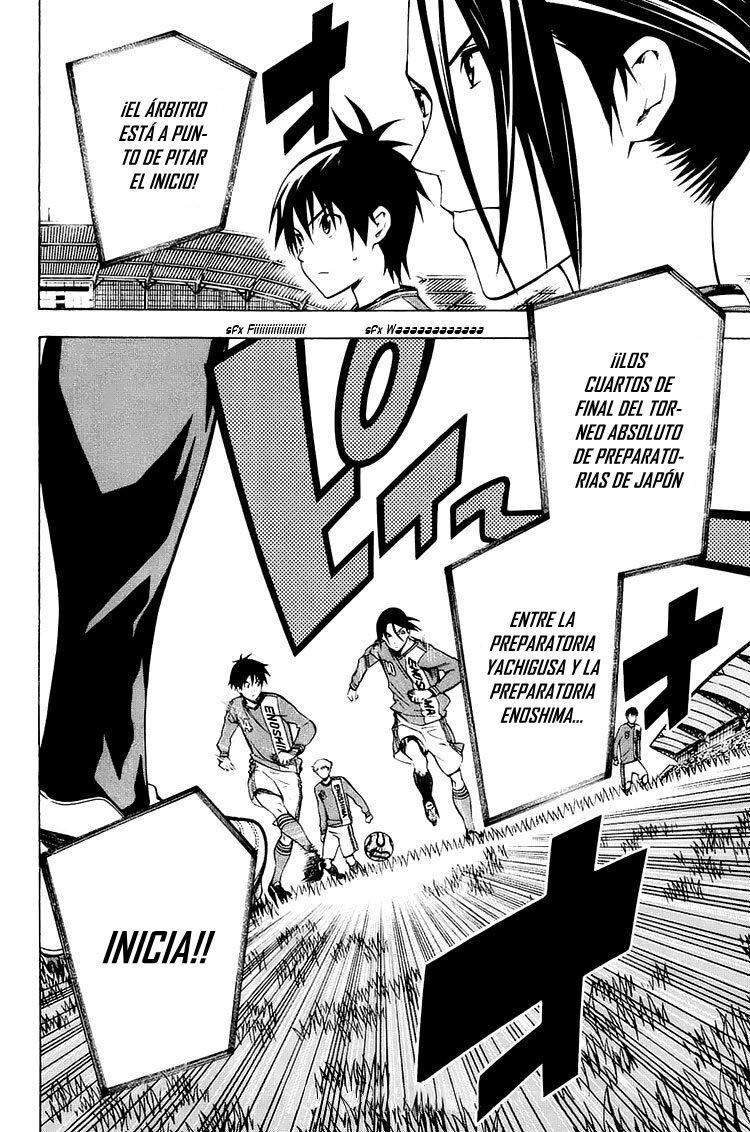 Area no Kishi Capitulo 213: ¡Cuartos de final, saque inicial! página 21