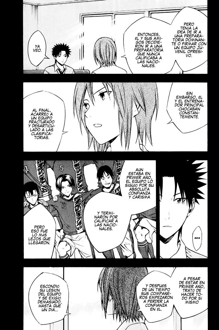 Area no Kishi Capitulo 213: ¡Cuartos de final, saque inicial! página 4