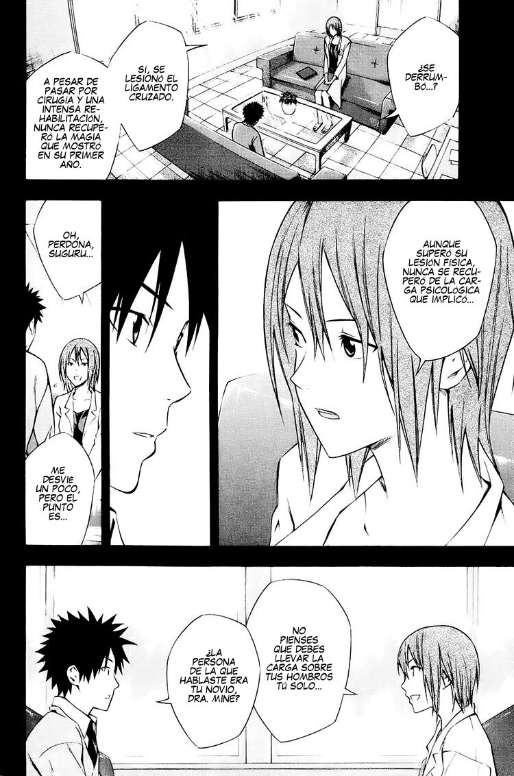 Area no Kishi Capitulo 213: ¡Cuartos de final, saque inicial! página 5
