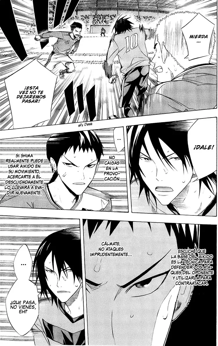Area no Kishi Capitulo 216: La aterradora defensa del Aikido página 10