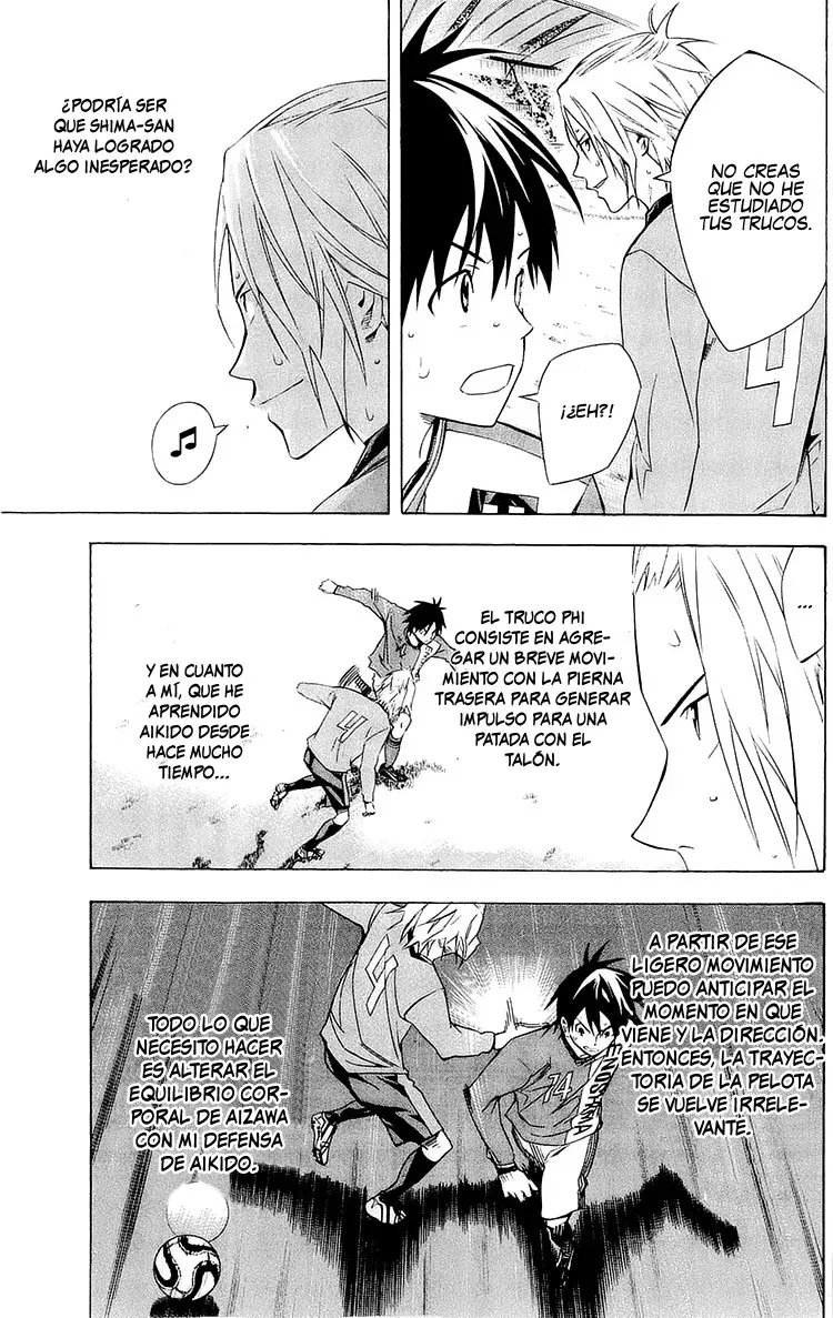 Area no Kishi Capitulo 216: La aterradora defensa del Aikido página 4