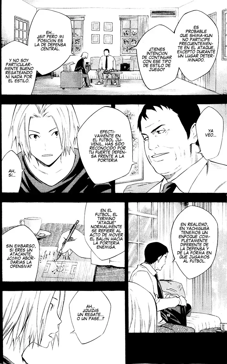 Area no Kishi Capitulo 217: Yachigusa contraataca página 5