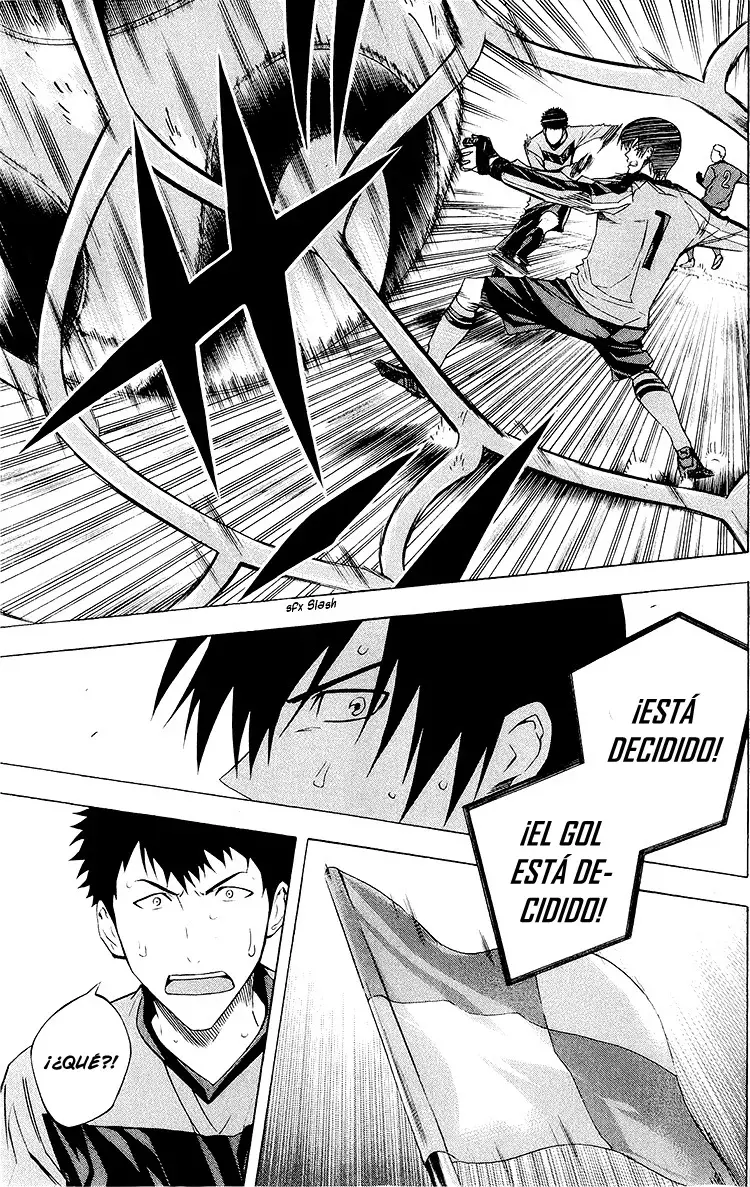 Area no Kishi Capitulo 218: Los 2 defensivos evolucionan página 17