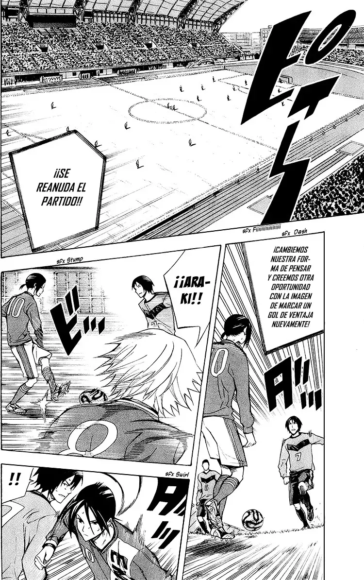 Area no Kishi Capitulo 218: Los 2 defensivos evolucionan página 5