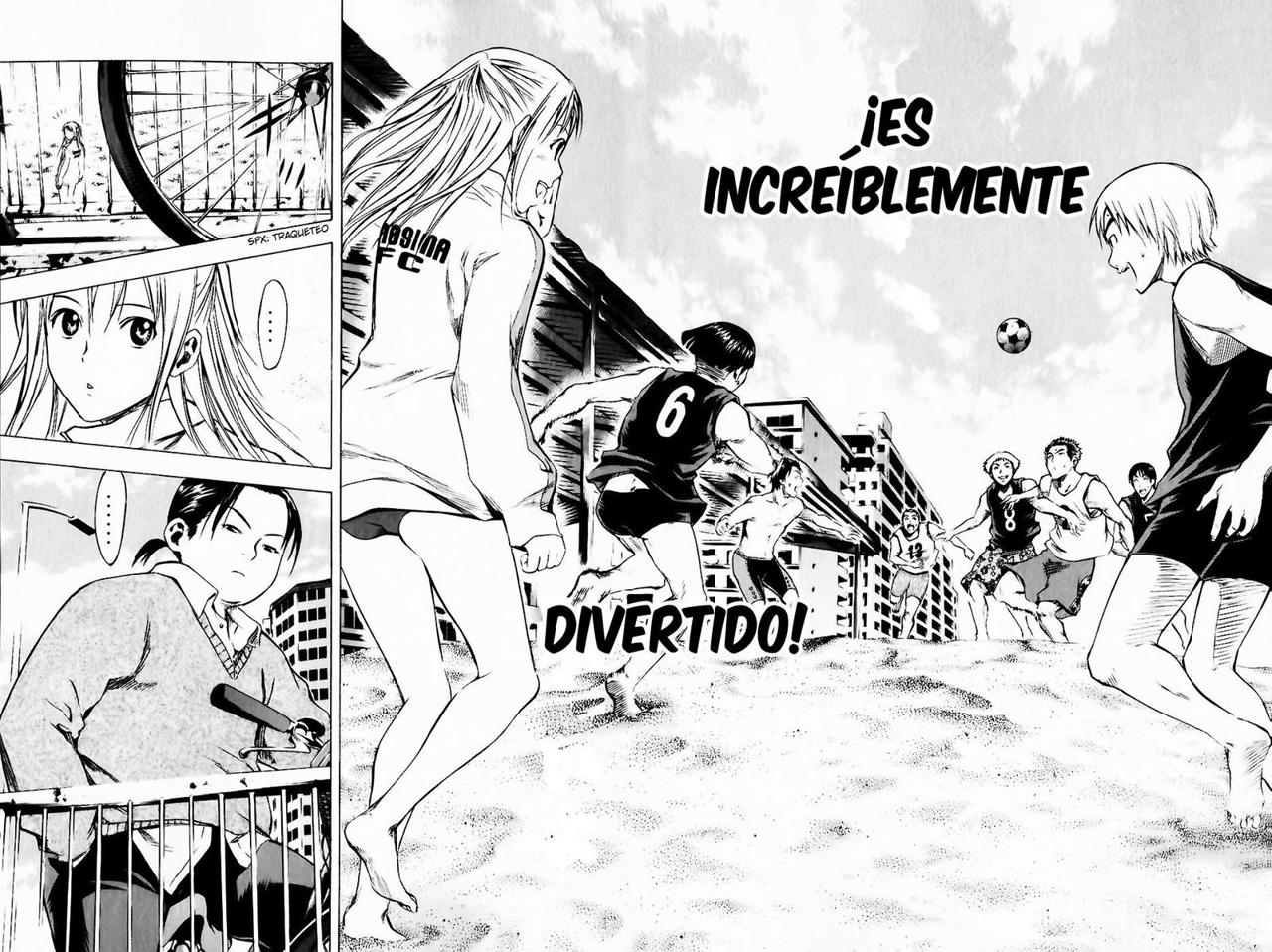 Area no Kishi Capitulo 22: Loa Once en la Playa página 21