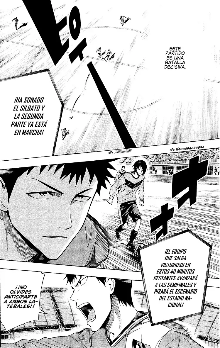 Area no Kishi Capitulo 220: Una revolución en el fútbol página 18