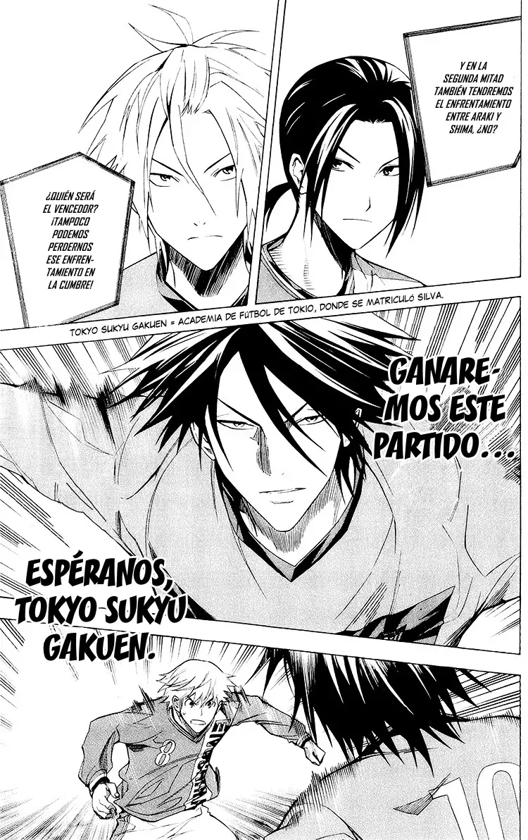 Area no Kishi Capitulo 220: Una revolución en el fútbol página 19