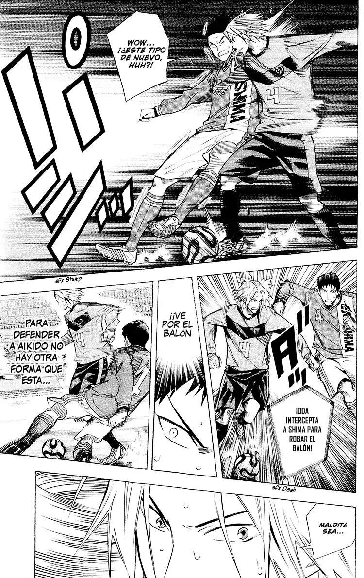 Area no Kishi Capitulo 222: ¡Moviéndose hacia el gol! página 16