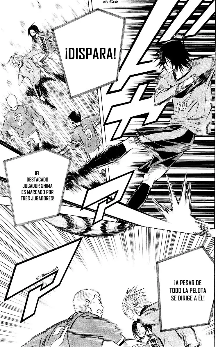 Area no Kishi Capitulo 222: ¡Moviéndose hacia el gol! página 20