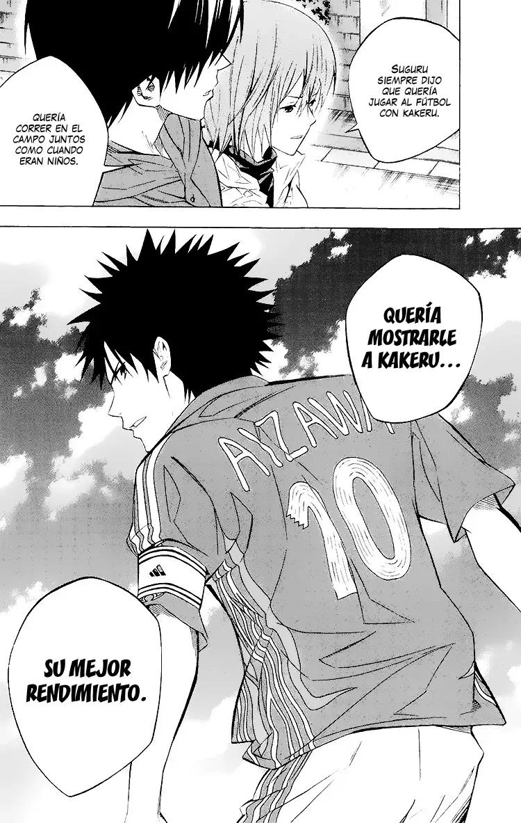 Area no Kishi Capitulo 229: Quiero jugar fútbol página 18