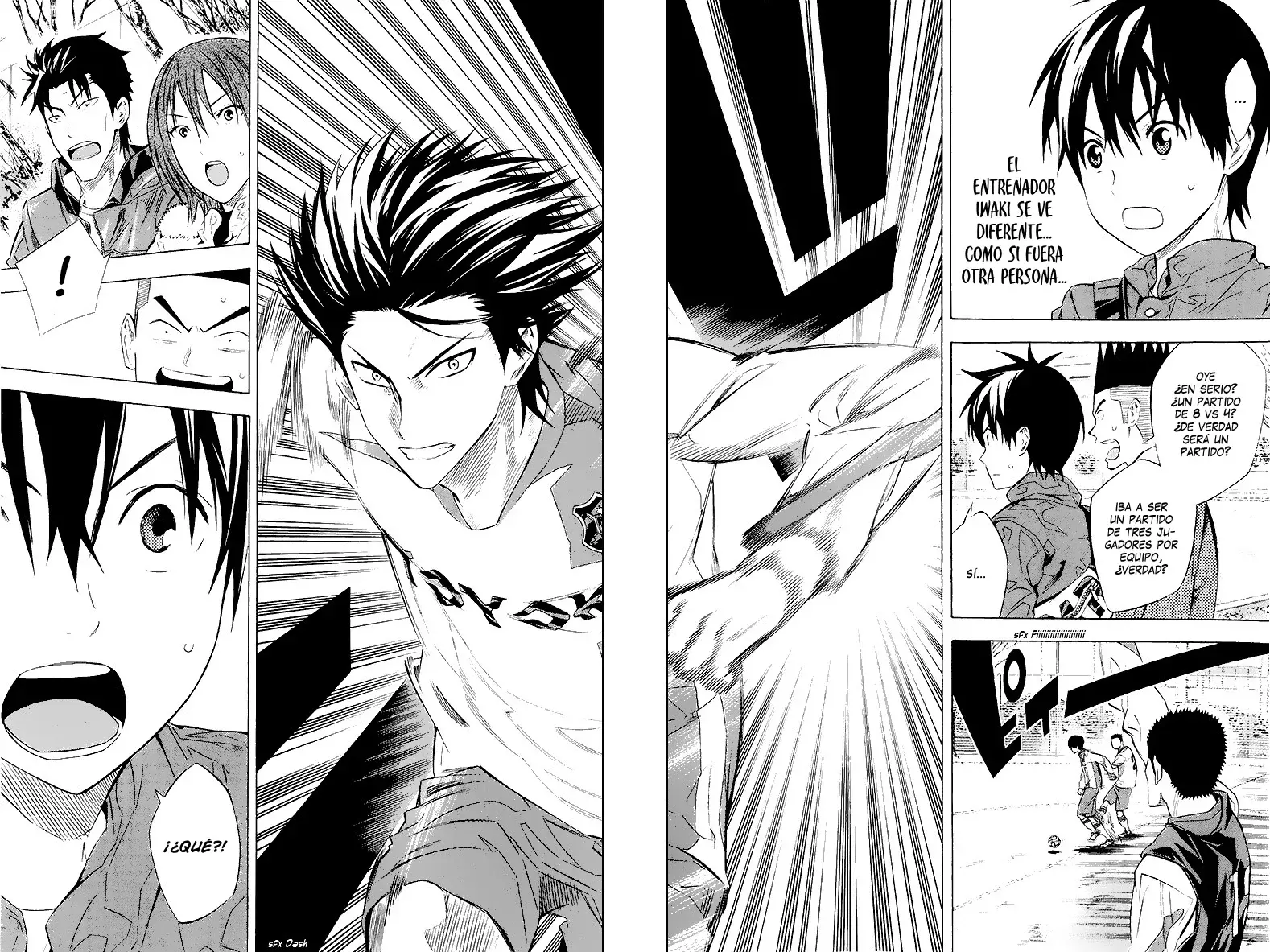 Area no Kishi Capitulo 229: Quiero jugar fútbol página 5