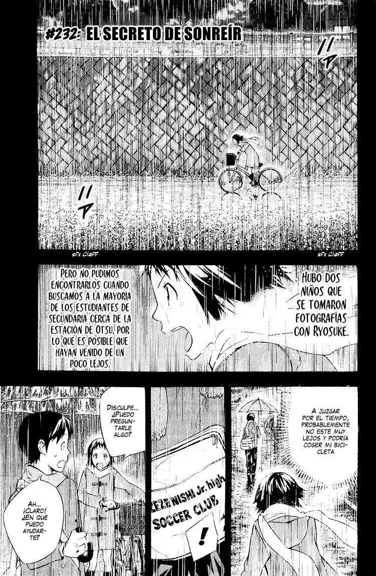 Area no Kishi Capitulo 232: El secreto de sonreír página 5