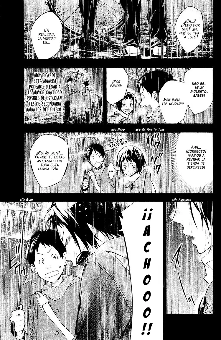 Area no Kishi Capitulo 232: El secreto de sonreír página 7