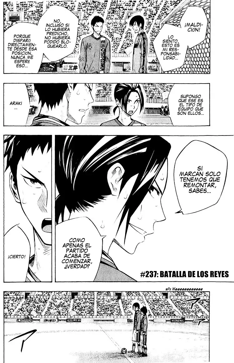 Area no Kishi Capitulo 237: Batalla de los reyes página 3