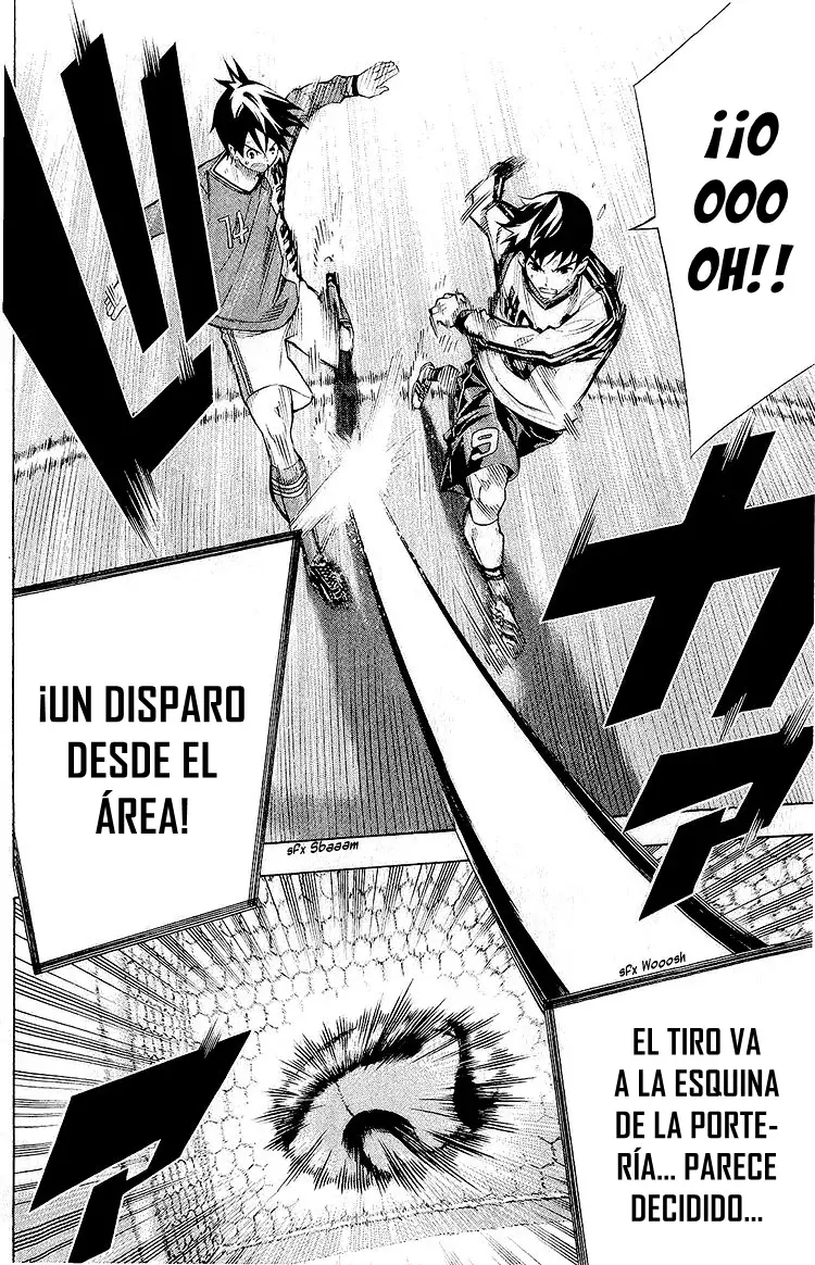 Area no Kishi Capitulo 243: ¡¿El pase de Shiba?! página 15