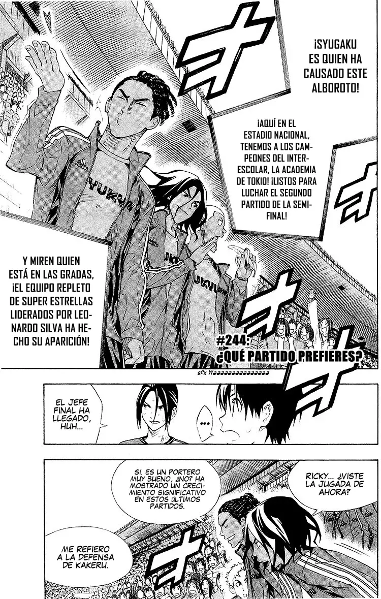 Area no Kishi Capitulo 244: ¿Qué partido prefieres? página 2