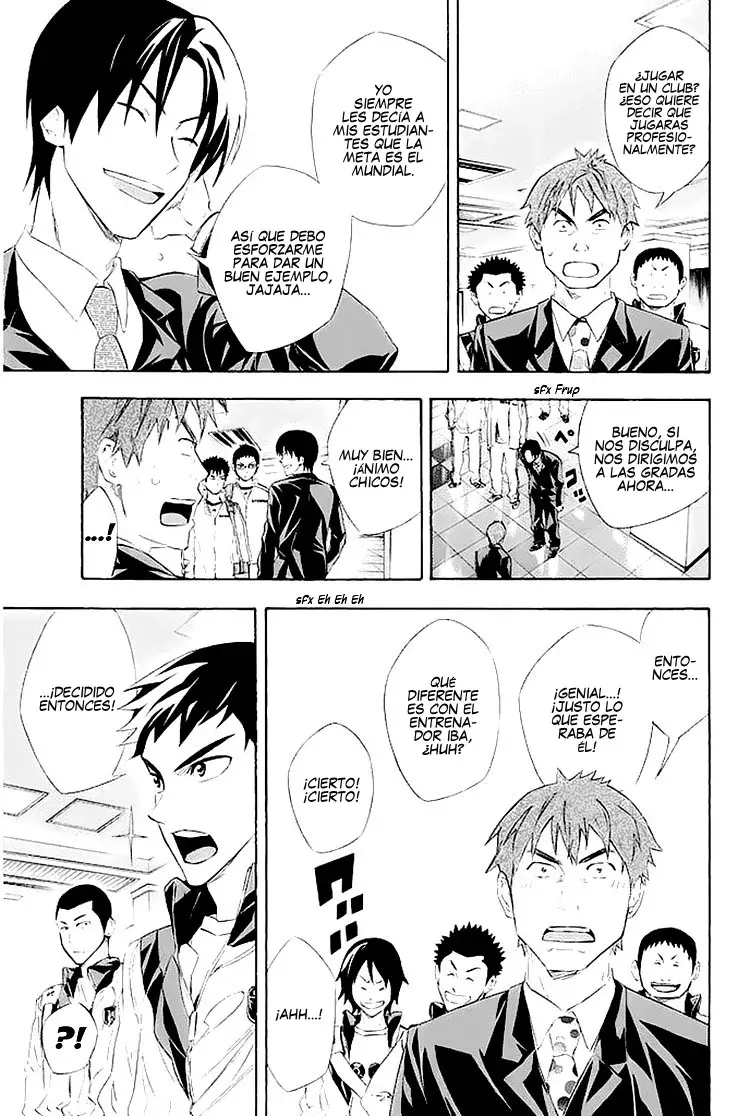 Area no Kishi Capitulo 251: Tienen que sonreír página 19