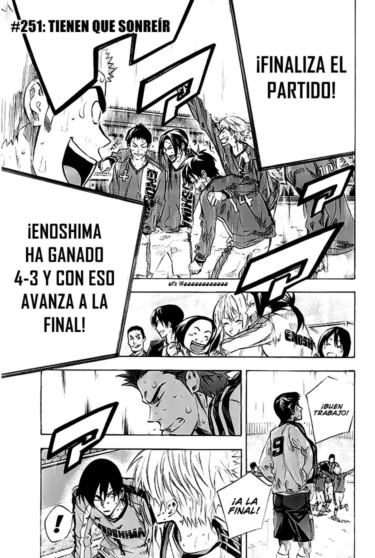 Area no Kishi Capitulo 251: Tienen que sonreír página 2