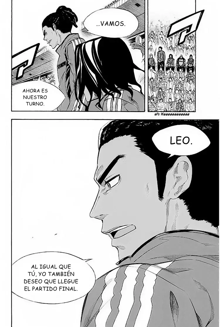 Area no Kishi Capitulo 251: Tienen que sonreír página 6