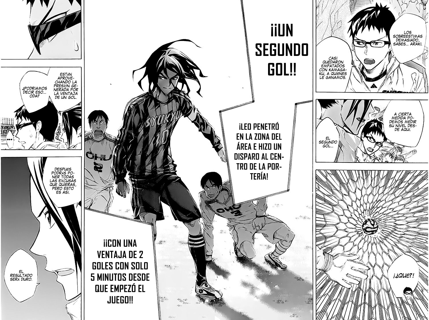 Area no Kishi Capitulo 252: La seriedad de patear página 11