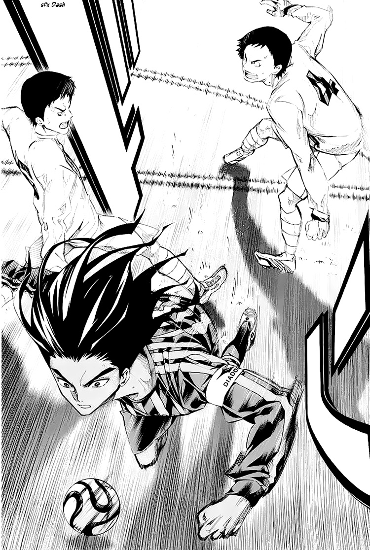 Area no Kishi Capitulo 252: La seriedad de patear página 17