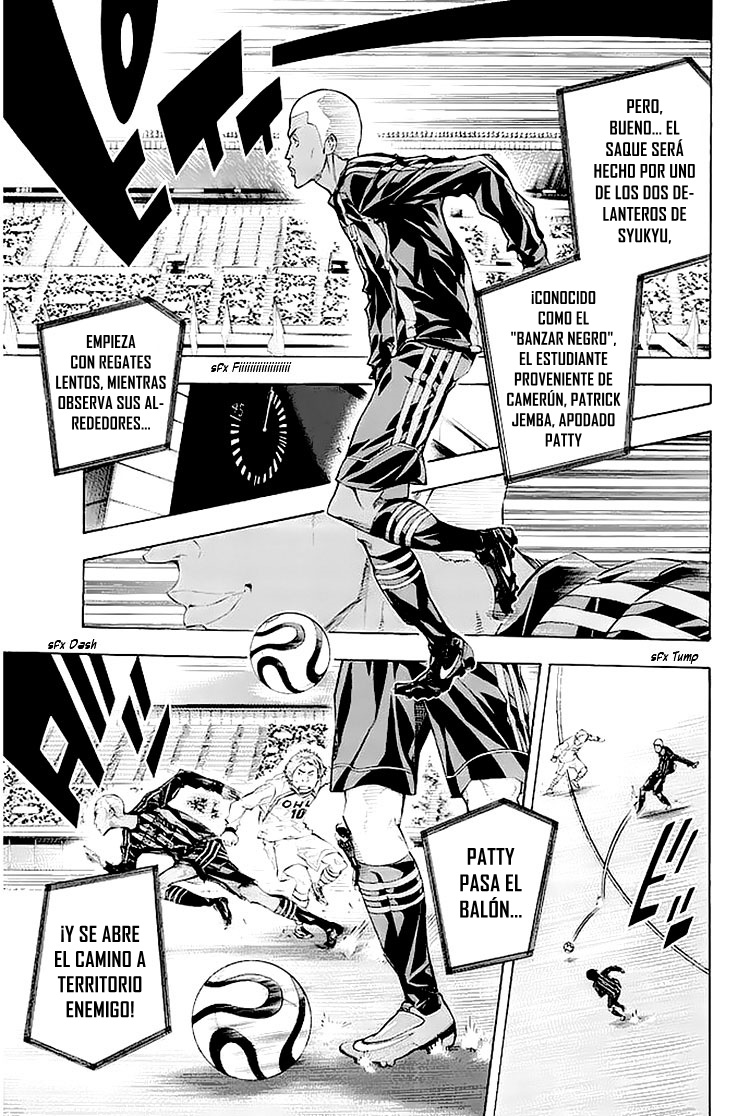 Area no Kishi Capitulo 252: La seriedad de patear página 4