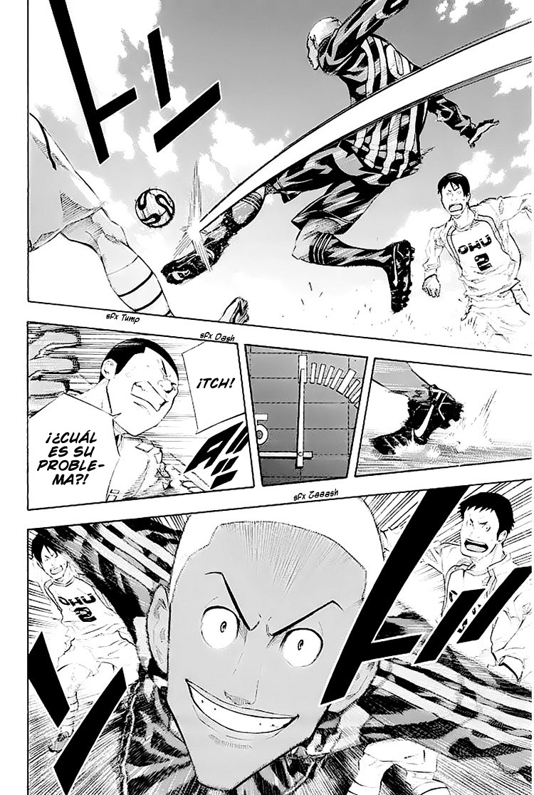 Area no Kishi Capitulo 252: La seriedad de patear página 7