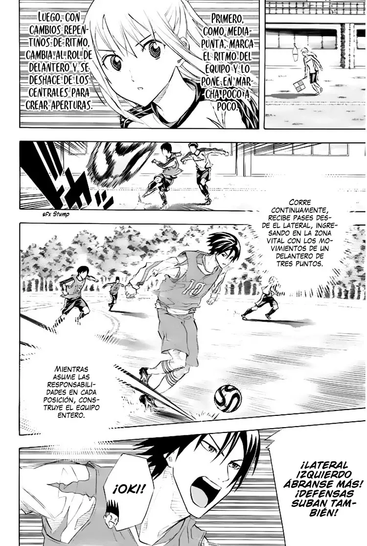 Area no Kishi Capitulo 254: La verdadera fuerza de Iwaki página 15