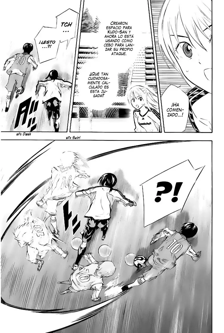 Area no Kishi Capitulo 254: La verdadera fuerza de Iwaki página 18