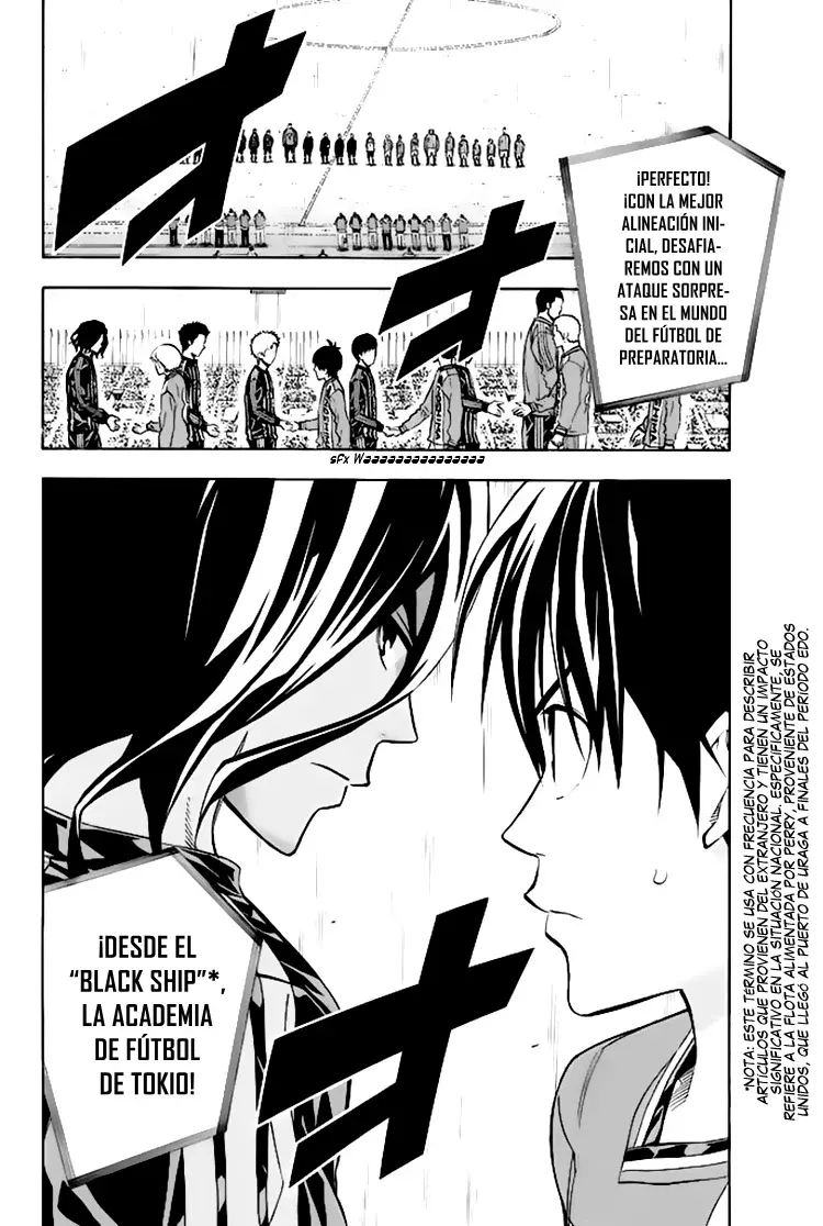 Area no Kishi Capitulo 259: ¡Todo sobre disfrutar el fútbol! página 14
