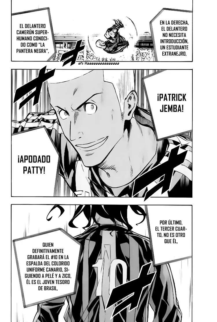 Area no Kishi Capitulo 259: ¡Todo sobre disfrutar el fútbol! página 18