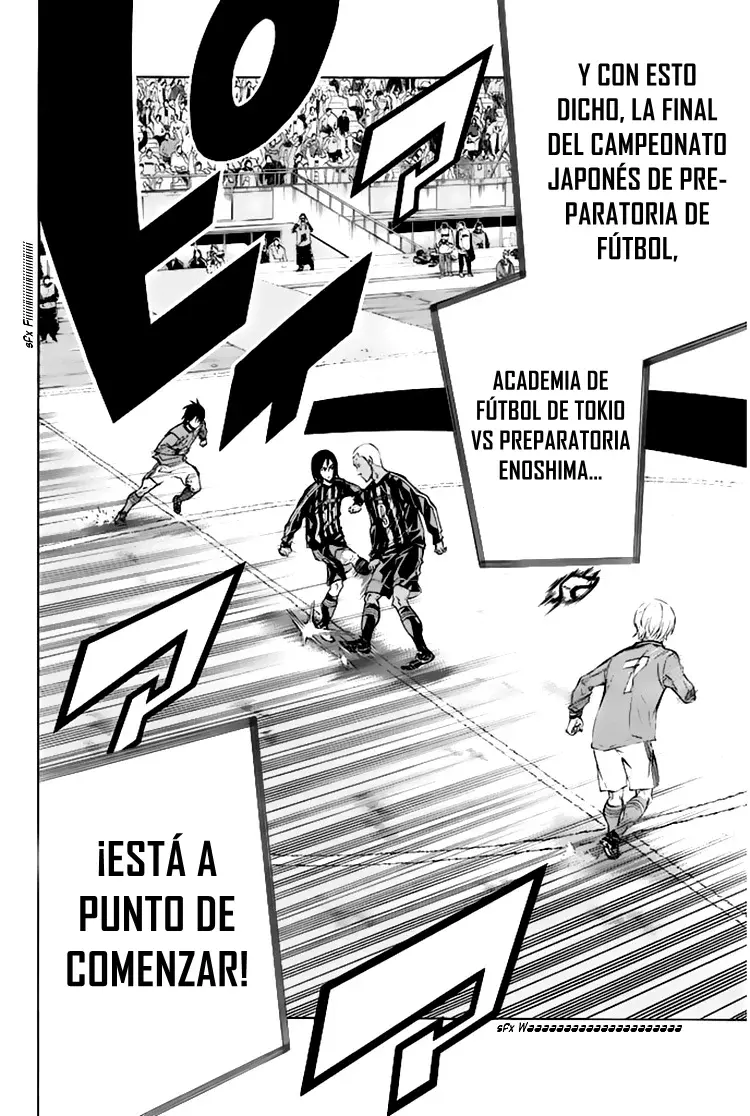 Area no Kishi Capitulo 259: ¡Todo sobre disfrutar el fútbol! página 20