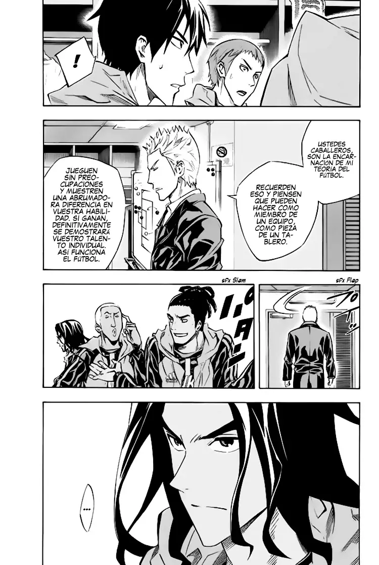 Area no Kishi Capitulo 259: ¡Todo sobre disfrutar el fútbol! página 6