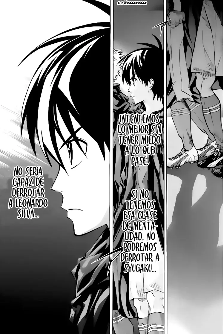 Area no Kishi Capitulo 259: ¡Todo sobre disfrutar el fútbol! página 9