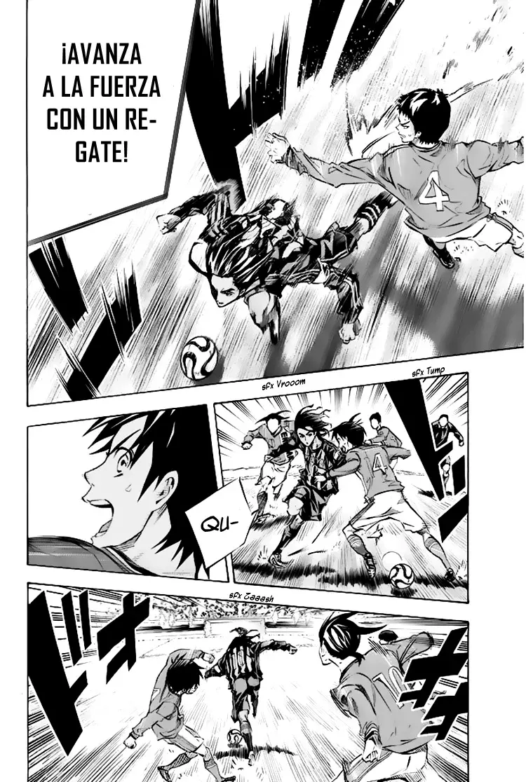 Area no Kishi Capitulo 260: Una maniobra nerviosa página 17