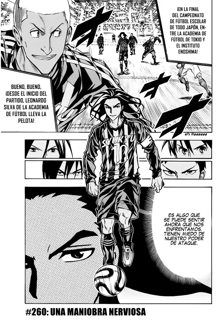 Area no Kishi Capitulo 260: Una maniobra nerviosa página 2