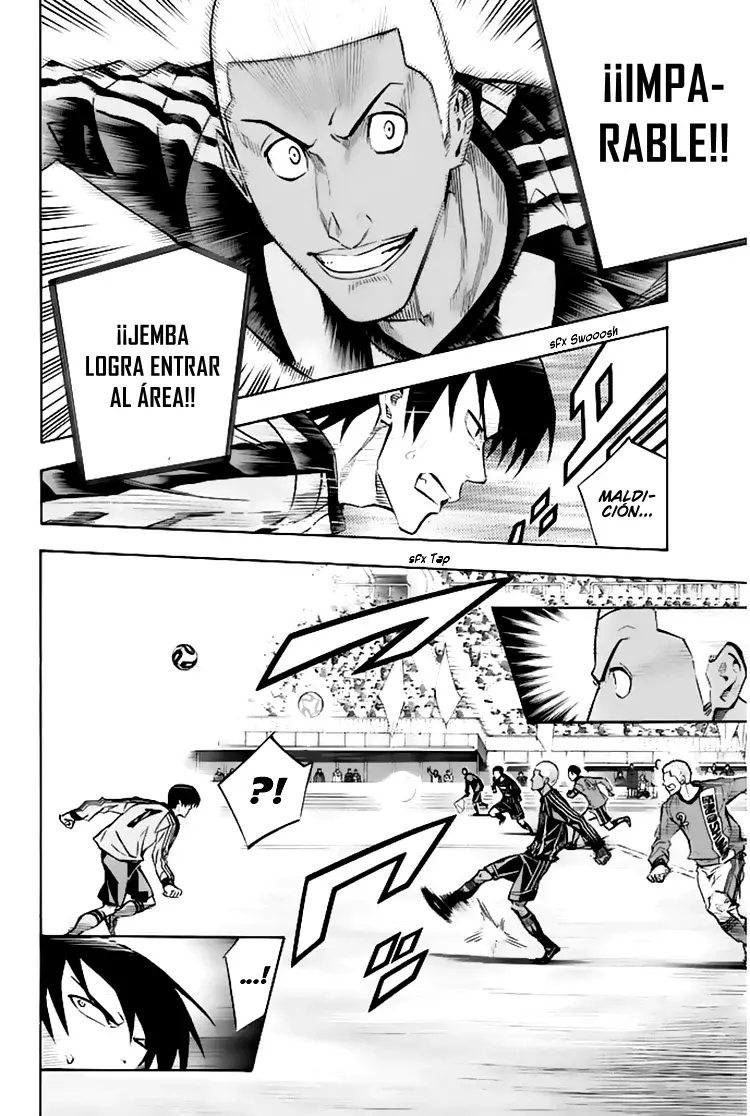 Area no Kishi Capitulo 260: Una maniobra nerviosa página 9