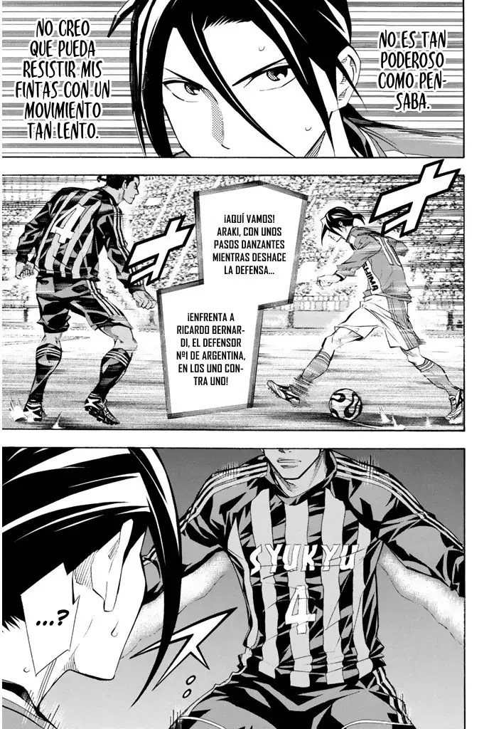Area no Kishi Capitulo 261: El muro de hierro, el Aconcagua página 13