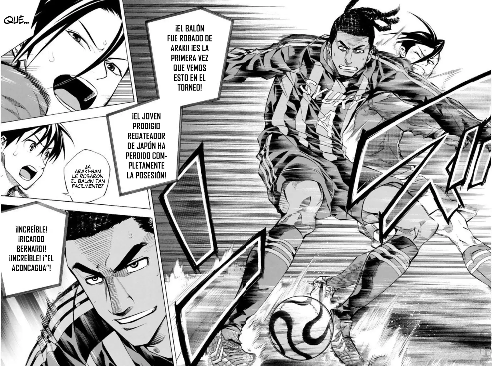 Area no Kishi Capitulo 261: El muro de hierro, el Aconcagua página 15