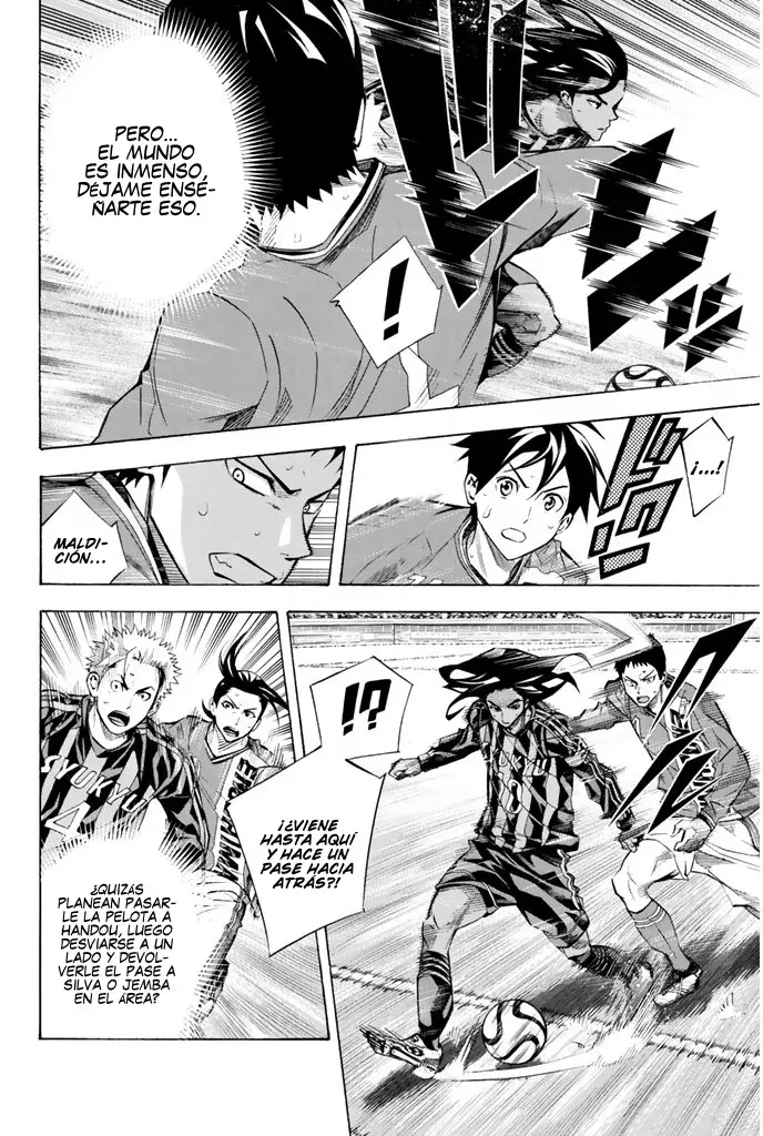 Area no Kishi Capitulo 262: El mundo es inmenso página 3